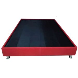 Base de Cama de Madera con ViniPiel Varias Medidas MJ|